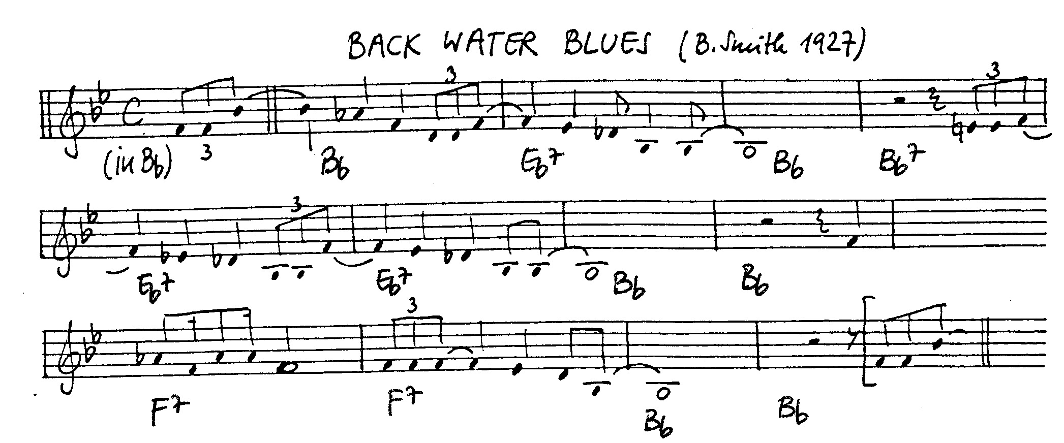 back water blues leadsheet – book us for your next 20s or gatsby event